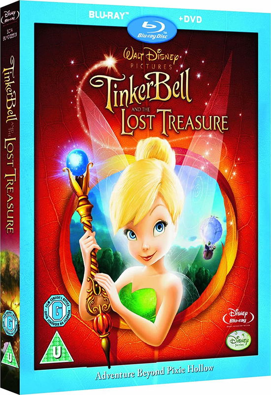 Cover for Tinker Bell and the Lost Treas · Tinker Bell and The Lost Treasure Blu-Ray + (Blu-ray) (2009)