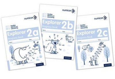 Numicon: Number, Pattern and Calculating 2 Explorer Progress Books ABC (Mixed pack) (Numicon: Number, Pattern and Calculating 2 Explorer Progress Books ABC (Mixed pack)) - Numicon - Ruth Atkinson - Livres - Oxford University Press - 9780198389453 - 1 mai 2014