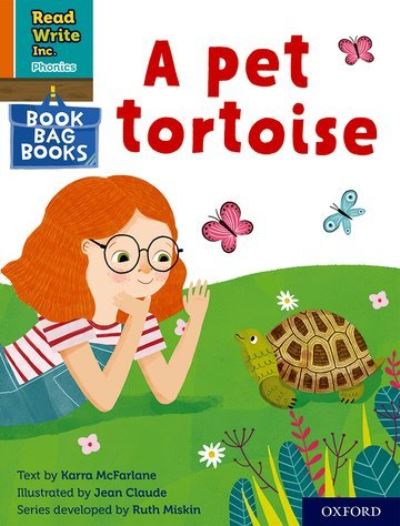 Cover for Karra McFarlane · Read Write Inc. Phonics: A pet tortoise (Orange Set 4 Book Bag Book 12) - Read Write Inc. Phonics (Paperback Book) (2022)