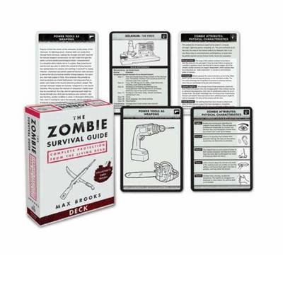 Zombie Survival Guide Deck - Max Brooks - Brætspil - Random House USA Inc - 9780307406453 - 22. juli 2008