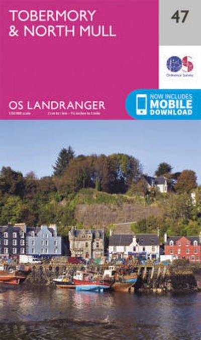 Cover for Ordnance Survey · Tobermory &amp; North Mull - OS Landranger Map (Map) [February 2016 edition] (2016)