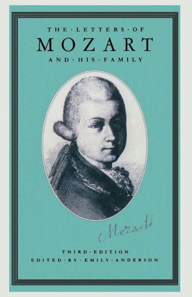 Cover for Wolfgang Amadeus Mozart · The Letters of Mozart and his Family (Taschenbuch) [3 Revised edition] (1989)