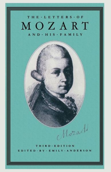 Cover for Wolfgang Amadeus Mozart · The Letters of Mozart and his Family (Paperback Book) [3 Revised edition] (1989)