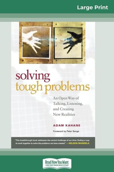 Cover for Adam Kahane · Solving Tough Problems (Paperback Book) (2008)