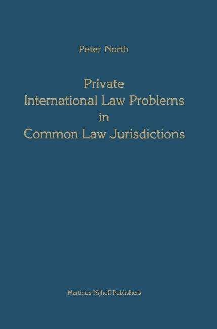Cover for Peter North · Private International Law Problems in Common Law Jurisdictions (Gebundenes Buch) (1993)