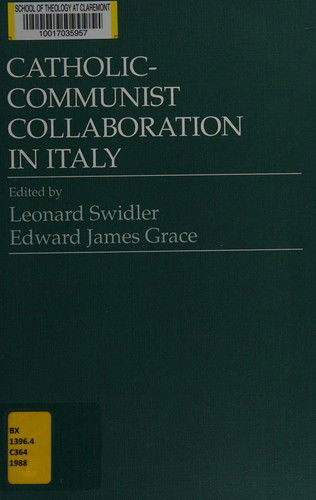 Cover for Leonard Swidler · Catholic-Communist Collaboration in Italy (Paperback Book) (1988)