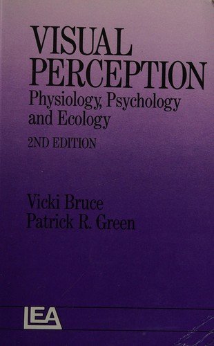 Cover for Bruce · Visual Perception (Hardcover Book) (1990)