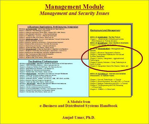 Cover for Amjad Umar · E-Business and Distributed Systems Handbook: Management Module (Pocketbok) (2003)