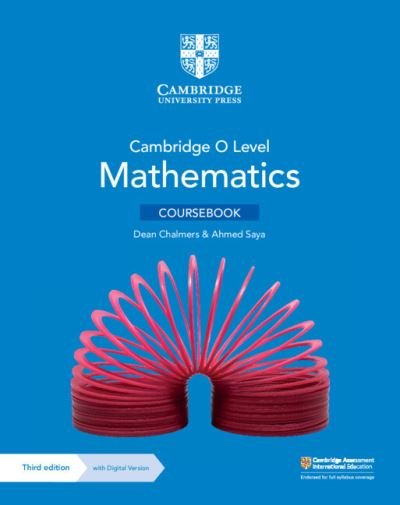 Cover for Dean Chalmers · Cambridge o Level Mathematics Coursebook with Digital Version (3 Years' Access) (Buch) (2023)