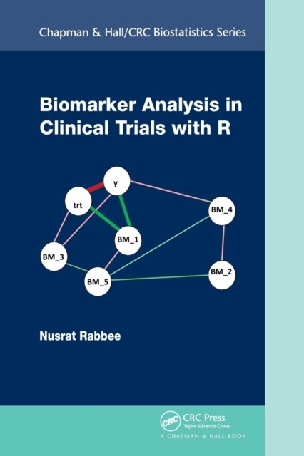 Cover for Nusrat Rabbee · Biomarker Analysis in Clinical Trials with R - Chapman &amp; Hall / CRC Biostatistics Series (Paperback Book) (2021)