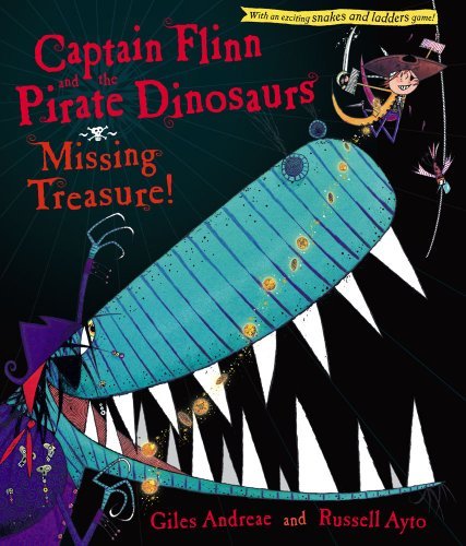 Captain Flinn and the Pirate Dinosaurs: Missing Treasure! - Giles Andreae - Livres - Margaret K. McElderry Books - 9781416967453 - 7 octobre 2008
