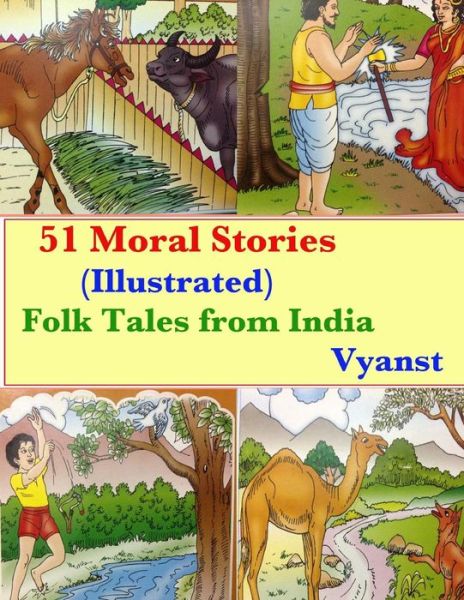 Cover for Vyanst · 51 Moral Stories (Illustrated): Folk Tales from India (Paperback Book) (2015)