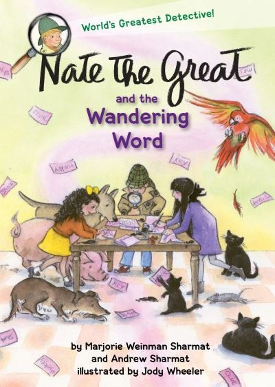Cover for Marjorie Weinman Sharmat · Nate the Great and the Wandering Word (Gebundenes Buch) (2018)