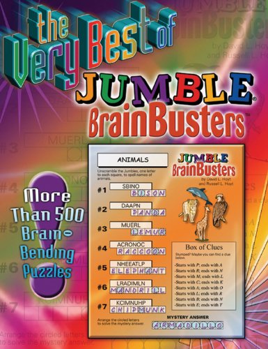 Cover for Triumph Books · The Very Best of Jumble Brainbusters: More Than 500 Brain-Bending Puzzles - Jumbles (Paperback Book) [Csm edition] (2006)