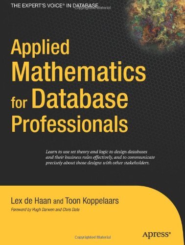 Cover for Lex Dehaan · Applied Mathematics for Database Professionals (Hardcover bog) [1st edition] (2007)