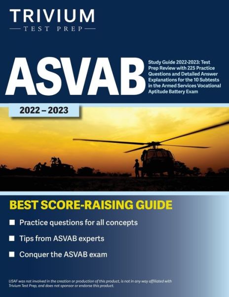 ASVAB Study Guide 2022-2023 - Simon - Libros - Trivium Test Prep - 9781637980453 - 6 de diciembre de 2021