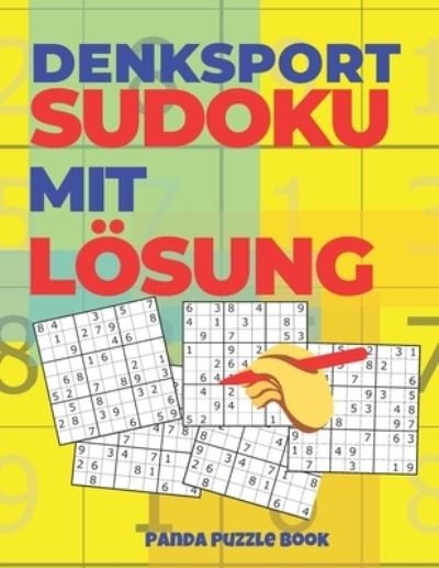 Cover for Panda Puzzle Book · Denksport Sudoku Mit Loesung (Pocketbok) (2019)