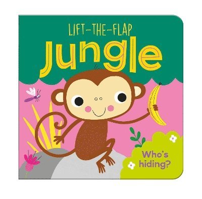 Cover for Lift-the-Flap Jungle - Who's Hiding? (Book) (2025)