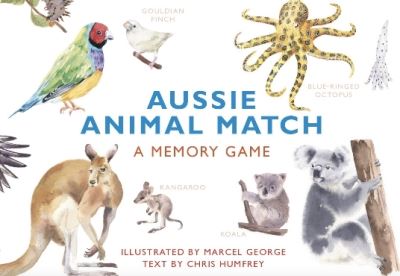 Cover for Chris Humfrey · Aussie Animal Match: A Memory Game (Flashcards) (2021)