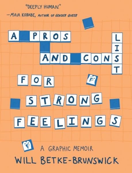 Cover for Tin House Books · A Pros and Cons List for Strong Feelings (Taschenbuch) (2022)
