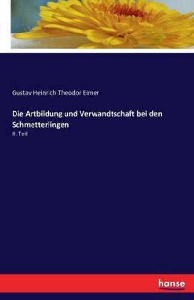 Cover for Eimer · Die Artbildung und Verwandtschaft (Book) (2016)
