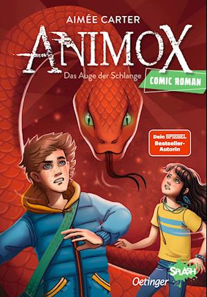 Cover for Aimée Carter · Animox als Comic-Roman 2. Das Auge der Schlange (Buch) (2024)