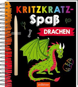 Cover for Kritzkratz-Spaß Drachen (Book) (2025)