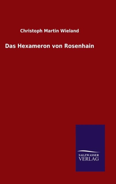 Cover for Wieland · Das Hexameron von Rosenhain (Book) (2016)