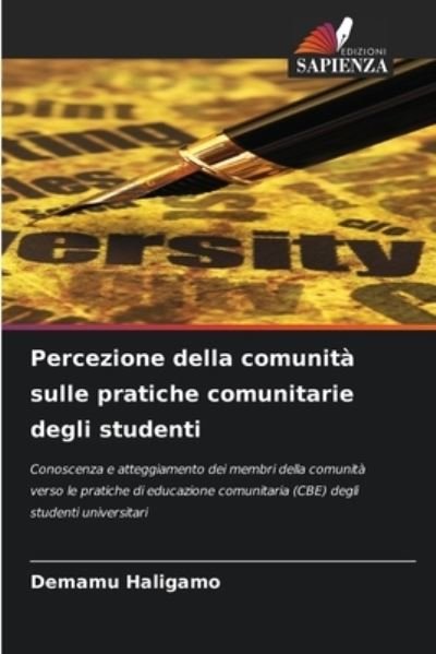 Cover for Demamu Haligamo · Percezione della comunita sulle pratiche comunitarie degli studenti (Taschenbuch) (2021)