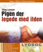 Cover for Stieg Larsson · Pigen Der Legede med Ilden (Hörbok (CD))