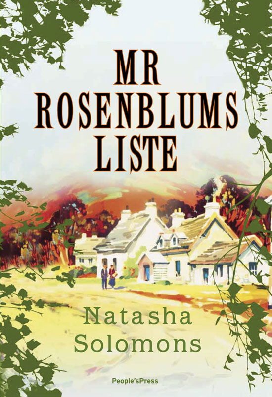 Cover for Natasha Solomons · Mr Rosenblums liste (Sewn Spine Book) [1er édition] (2011)