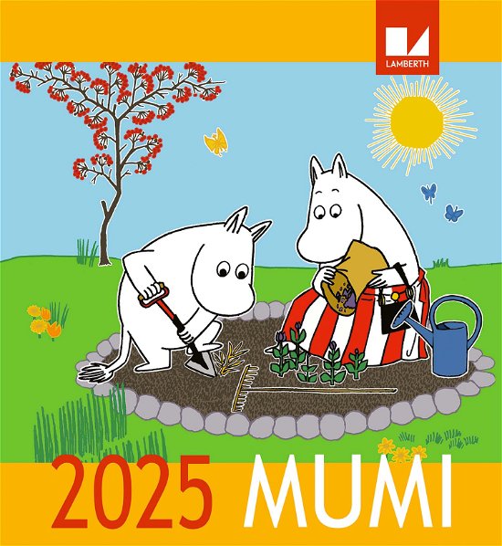 Mumi kalender 2025 -  - Bøger - LAMBERTH - 9788775663453 - 15. maj 2024