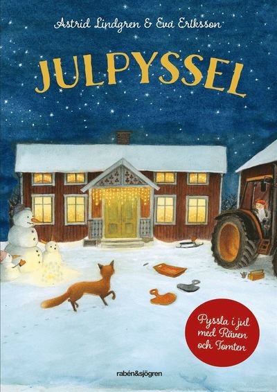 Cover for Astrid Lindgren · Julpyssel. Räven och tomten (Bok) (2020)