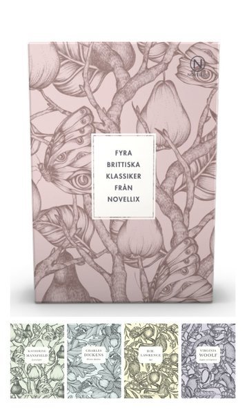 Presentask med fyra brittiska klassiker - Katherine Mansfield - Books - Novellix - 9789175891453 - May 24, 2016