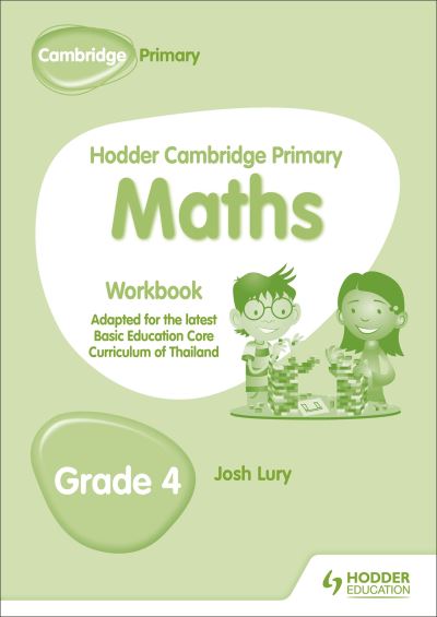 Cover for Josh Lury · Hodder Cambridge Primary Maths Workbook Grade 4: Adapted for Thailand (Paperback Book) (2018)