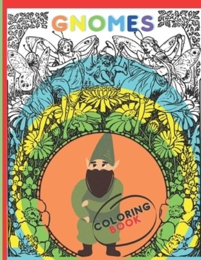 Cover for Gnomes Lovering · Gnomes Coloring Book (Pocketbok) (2020)
