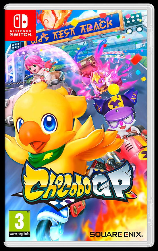 Cover for Chocobo GP Italian Box  EFIGS In Game Switch · Hac Chocobo Gp (MERCH)