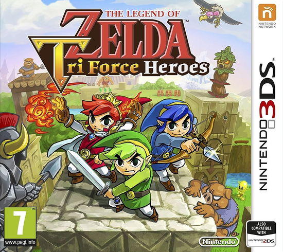 Cover for Nintendo · The Legend Of Zelda Tri Force Heroes (GAME)