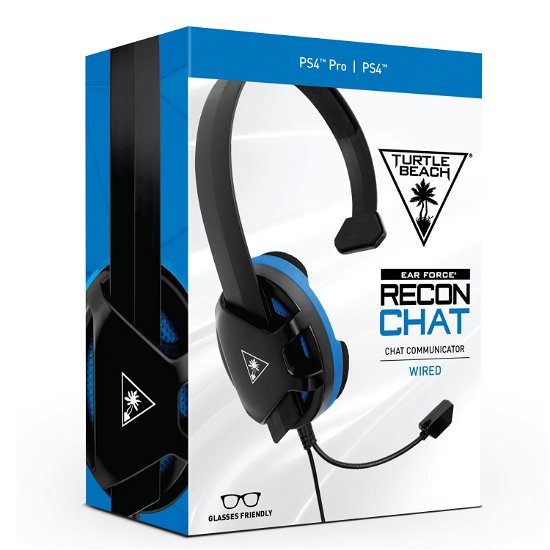 Cover for Turtle Beach Recon Chat Wired Headset BlackBlue for PS4PS5 Headset (ACCESSORY)