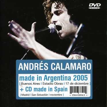 Cover for Andres Calamaro · Made in Argentina (DVD/CD) (2006)