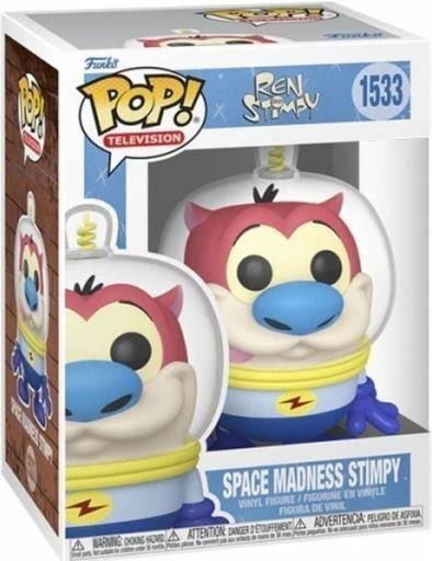 Funko Pop Nickelodeon Rewind Stimpy Space Suit - Funko Pop Television - Produtos - Funko - 0889698757454 - 7 de maio de 2024