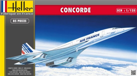 Cover for Heller · 1/125 Concorde Air France (Toys)