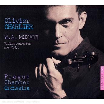 Cover for Wolfgang Amadeus Mozart · Wolfgang Amadeus Mozart-oliver Charlier-violin (CD) (2009)