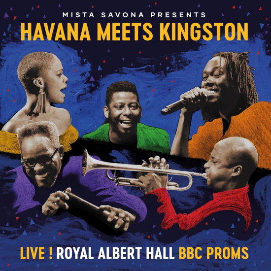 Cover for Mista Savona · Havana Meets Kingston Live (LP) [Limited edition] (2024)