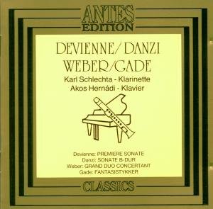 Cover for Devienne / Hernadi Schlechta · Works for Clarinet / Premiere Son / Son No 1 (CD) (1992)