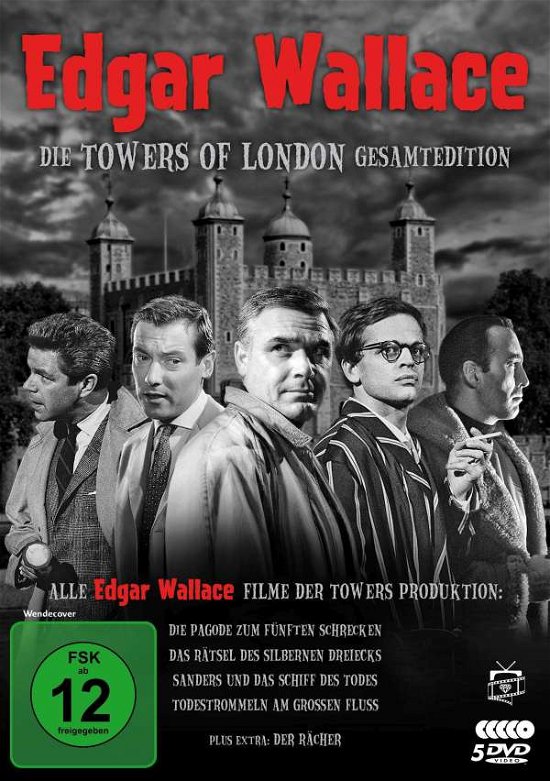 Edgar Wallace-die Towers of London Gesamtedition - Edgar Wallace - Films - Alive Bild - 4042564198454 - 14 mei 2021
