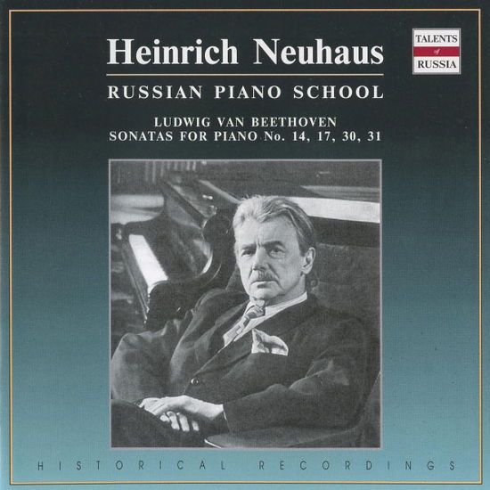 Cover for Heinrich Neuhaus · Heinrich Neuhaus - Piano Sonatas Nos.14 17 30 &amp; 31 (CD) (2014)