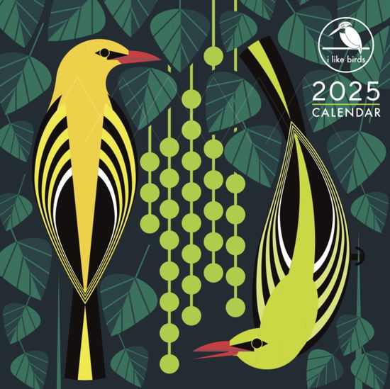 Cover for Portico Designs Ltd · I Like Birds Square Wall Calendar 2025 (Paperback Book) (2024)