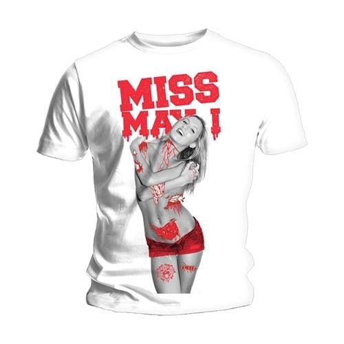 Cover for Miss May I · Gore Girl White (T-shirt) [size S] [White - Unisex edition] (2015)
