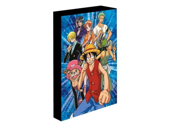 Cover for One Piece · ONE PIECE - Luffy With Friends - Light Canvas 40X3 (Spielzeug)